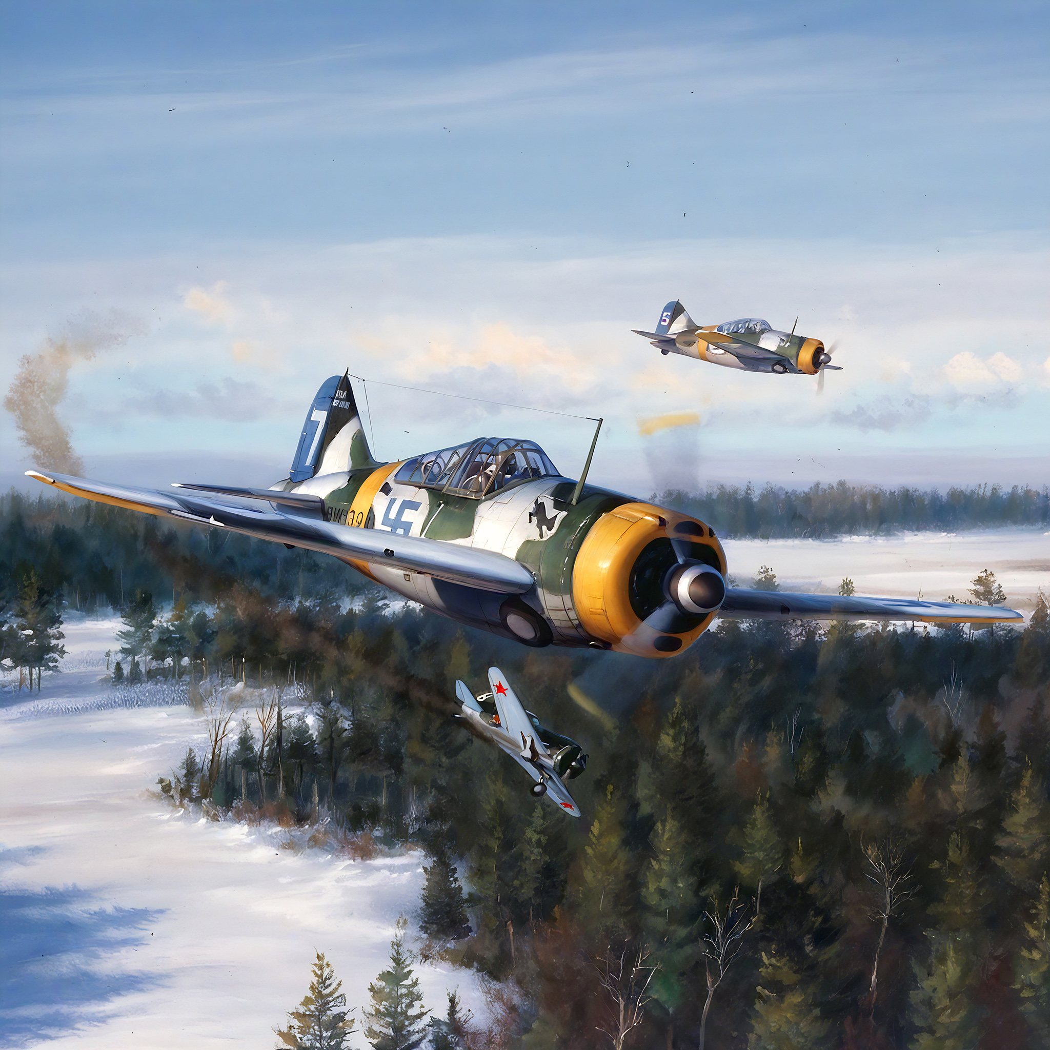 第二次世界大戦におけるフィンランド空軍 – Arcus Hobby