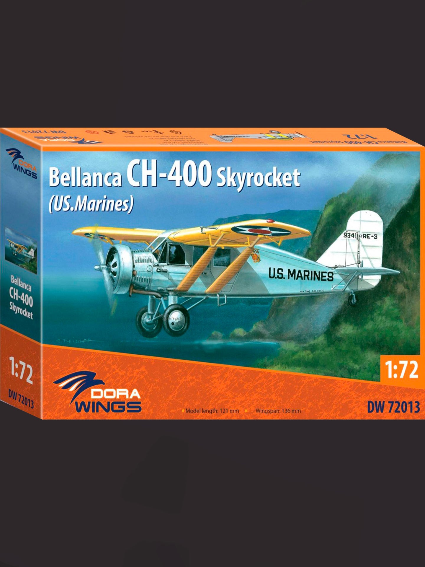 Dorawings DW72013 Bellanca CH-400 Skyrocket - 1/72 scale model