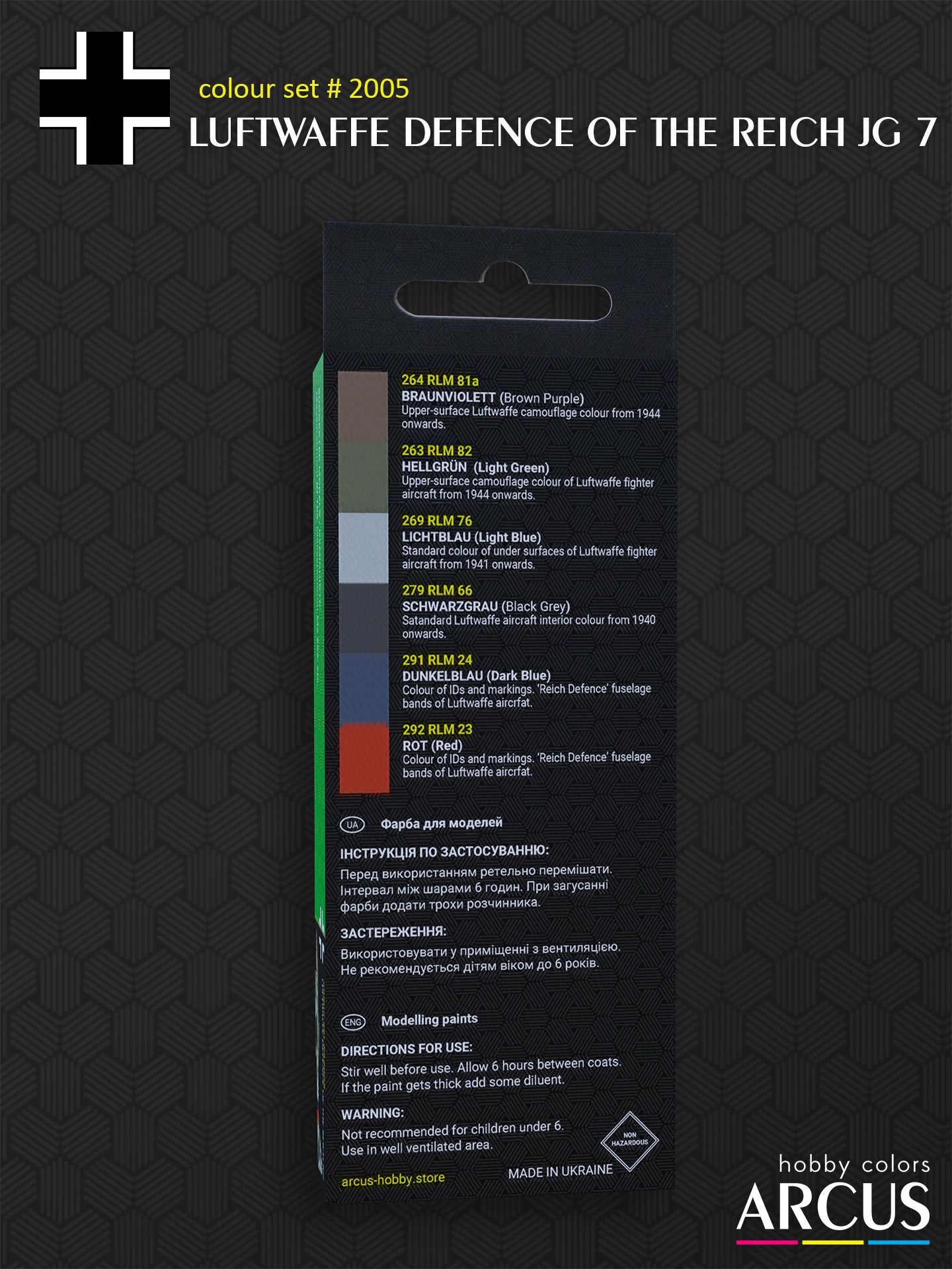 набір 2005 Luftwaffe Defence of the Reich JG 7
