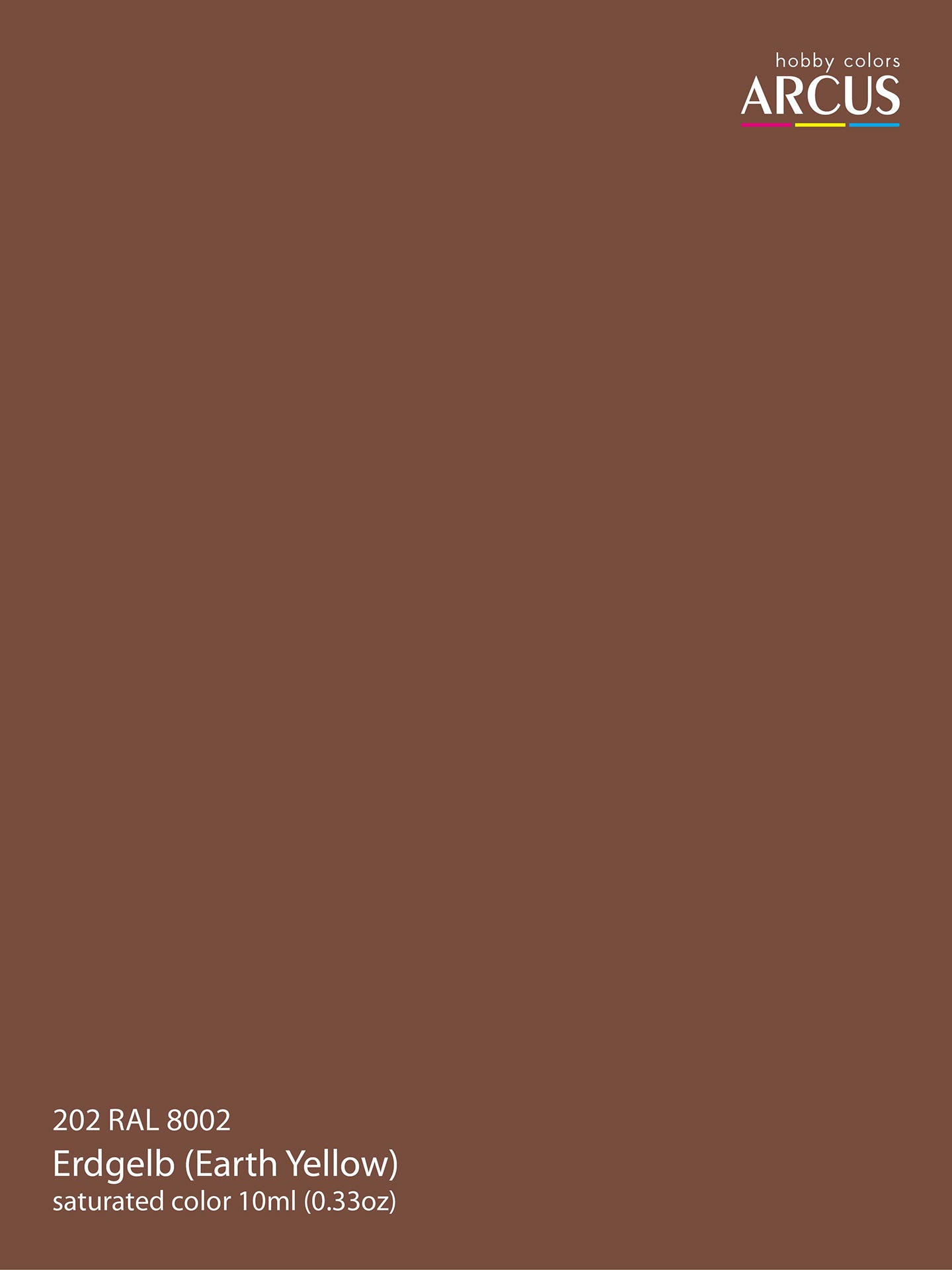 202 RAL 8002 Erdgelb Nr. 17