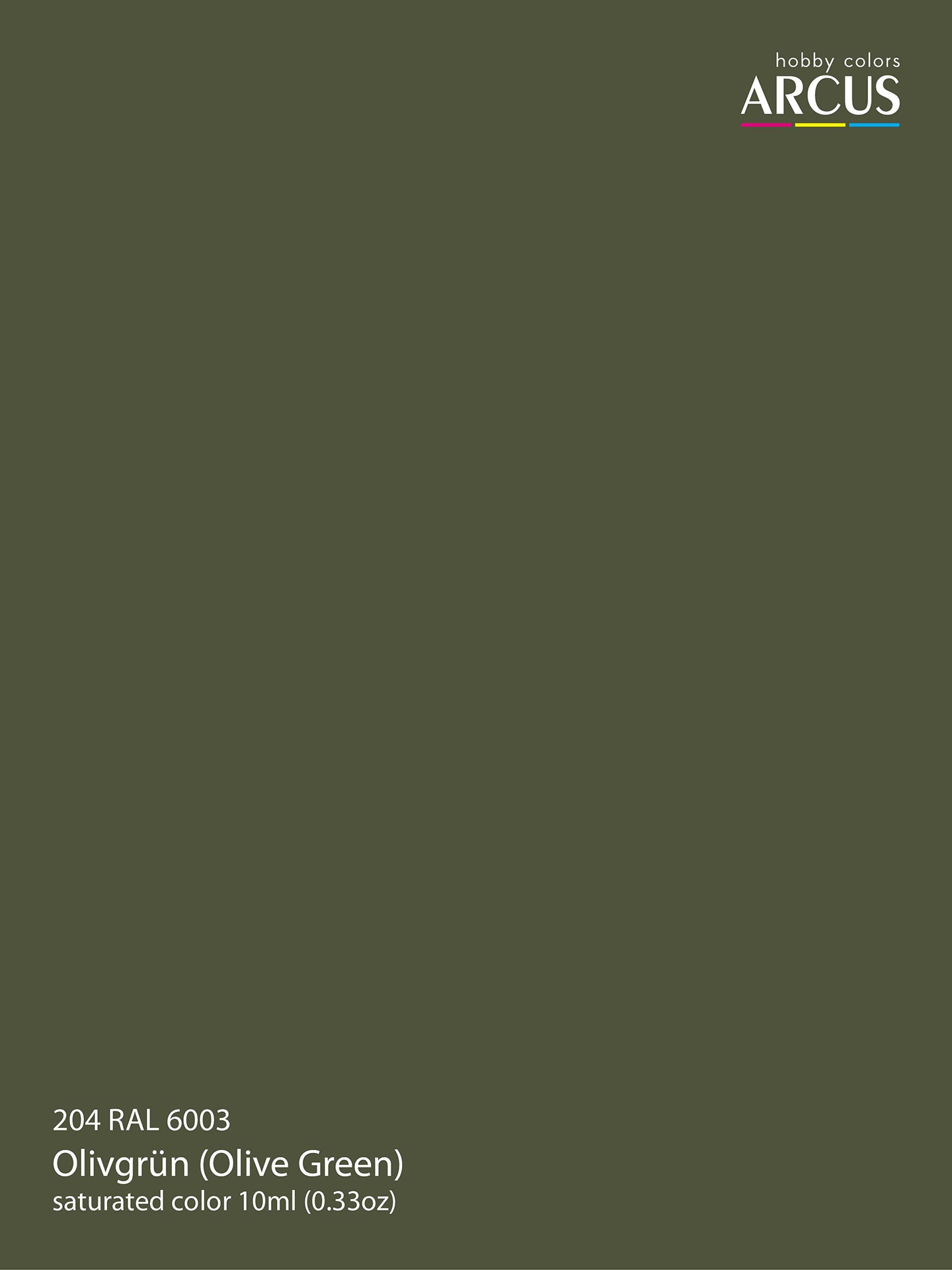 204 RAL 6003 Оlivgrün