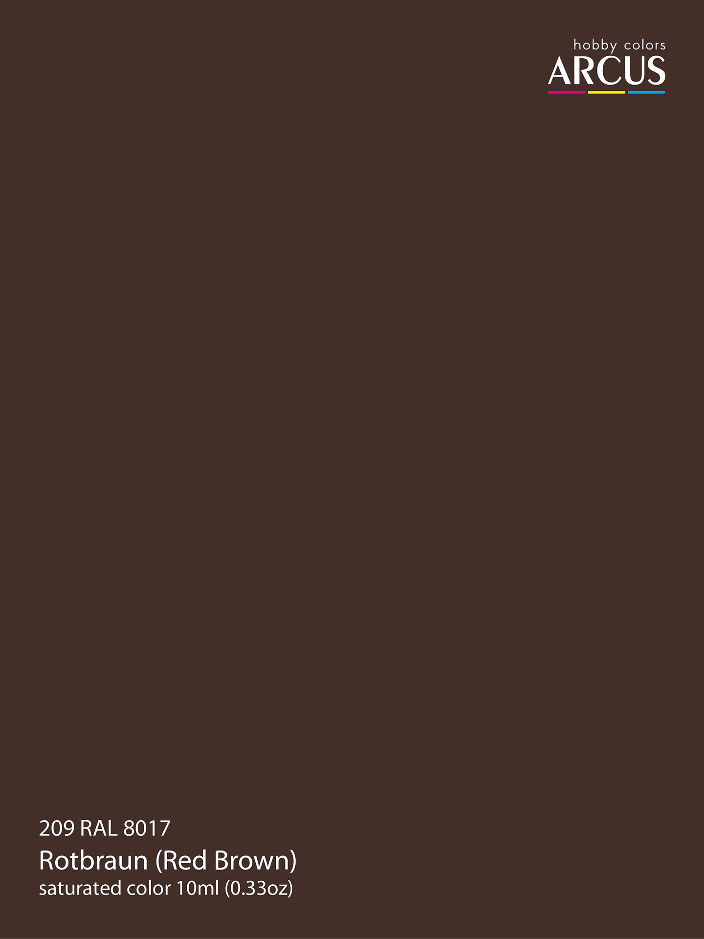209 RAL 8017 Rotbraun Nr. 19