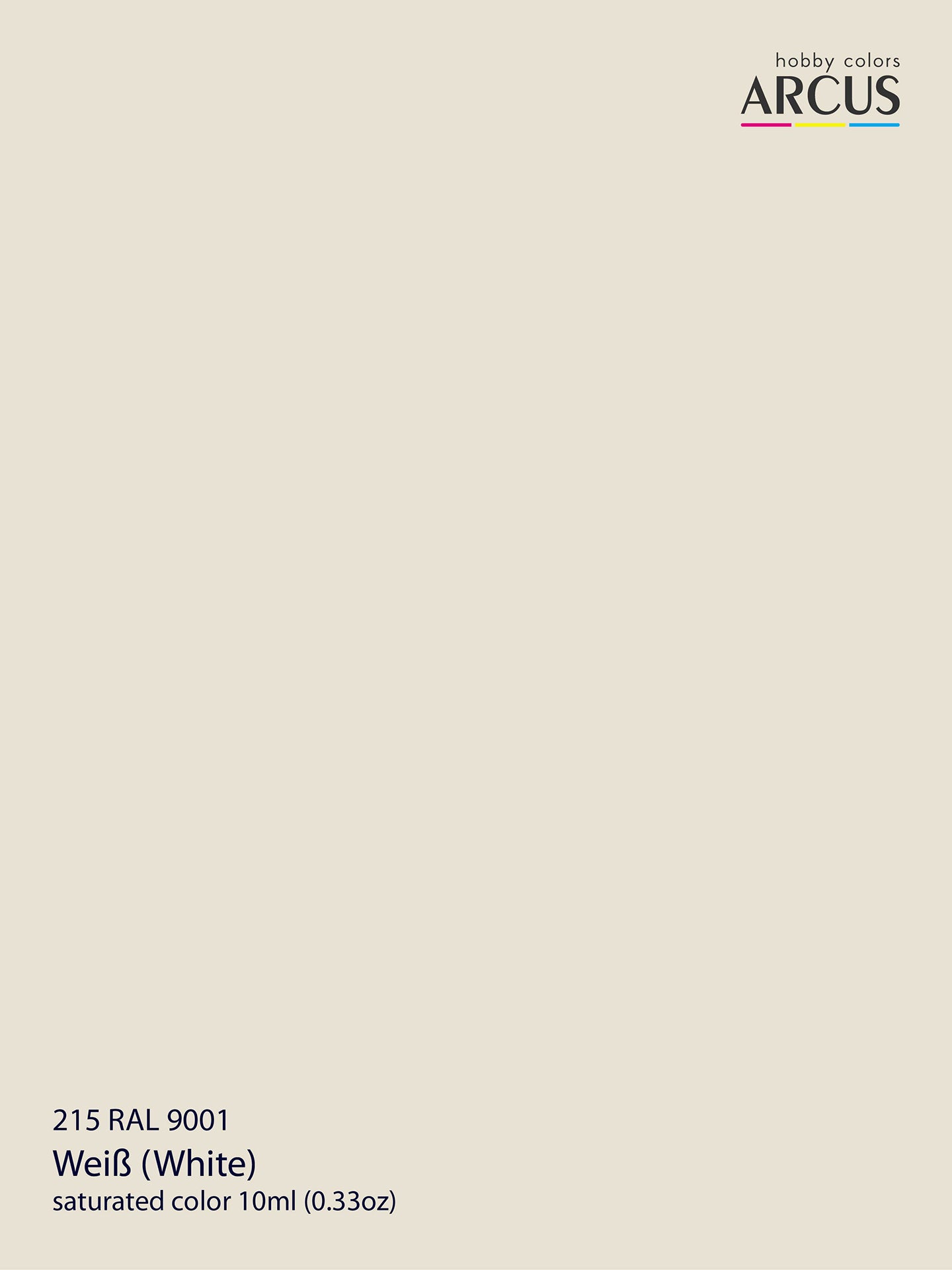 215 RAL 9001 Weiß