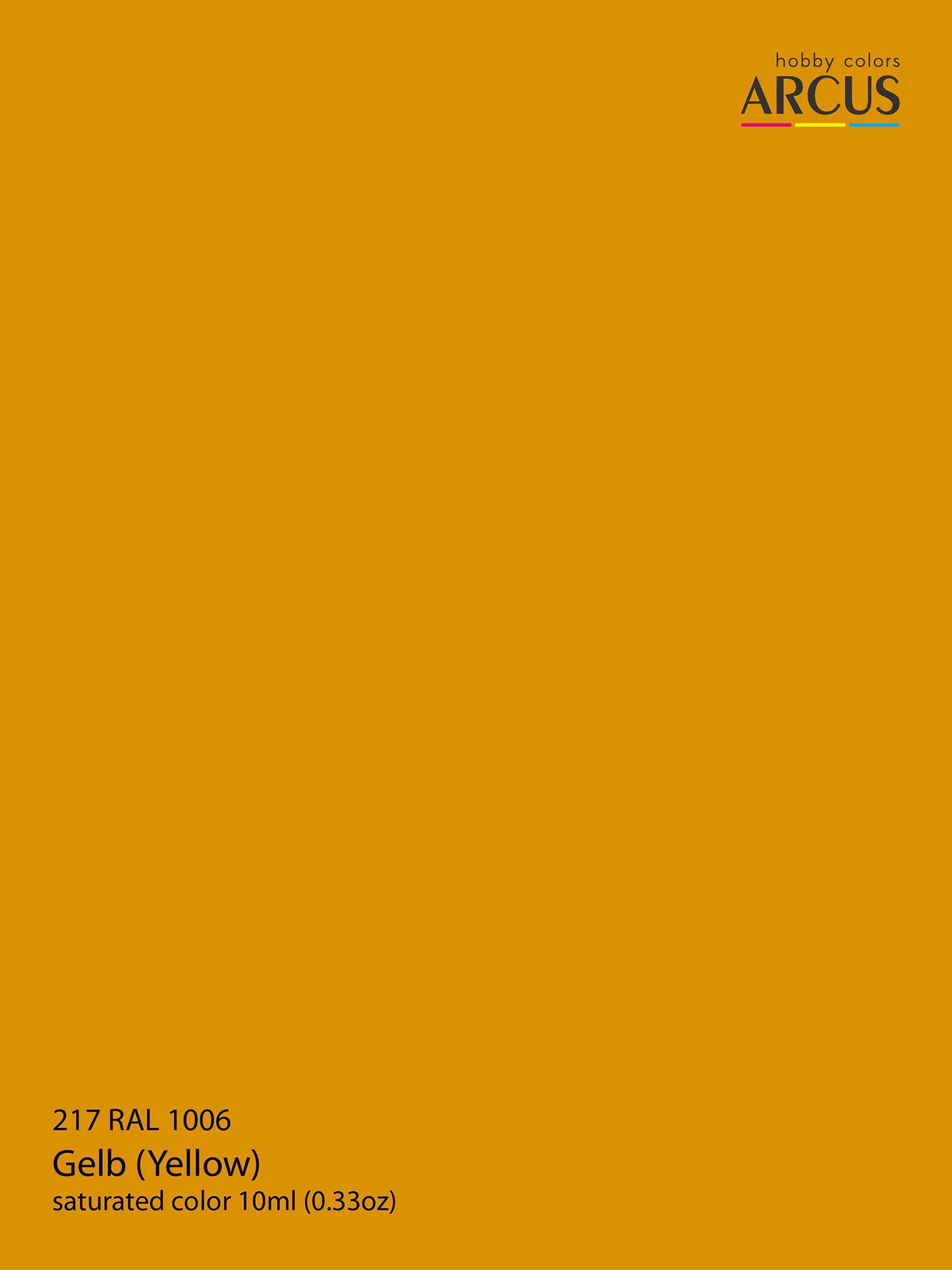 217 RAL 1006 Gelb Nr. 12