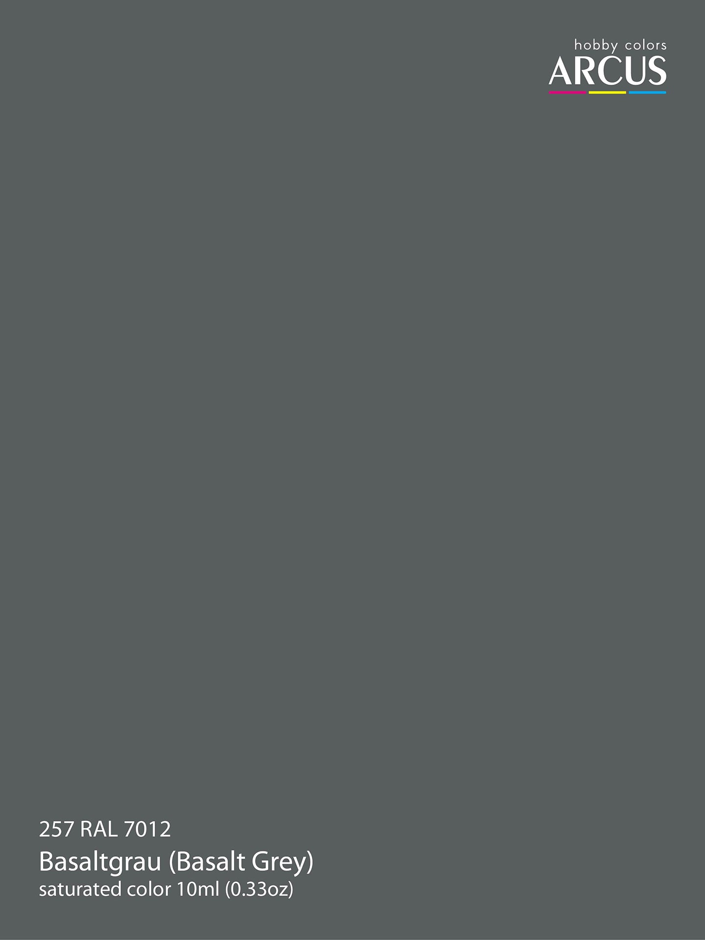 257 RAL 7012 Basaltgrau