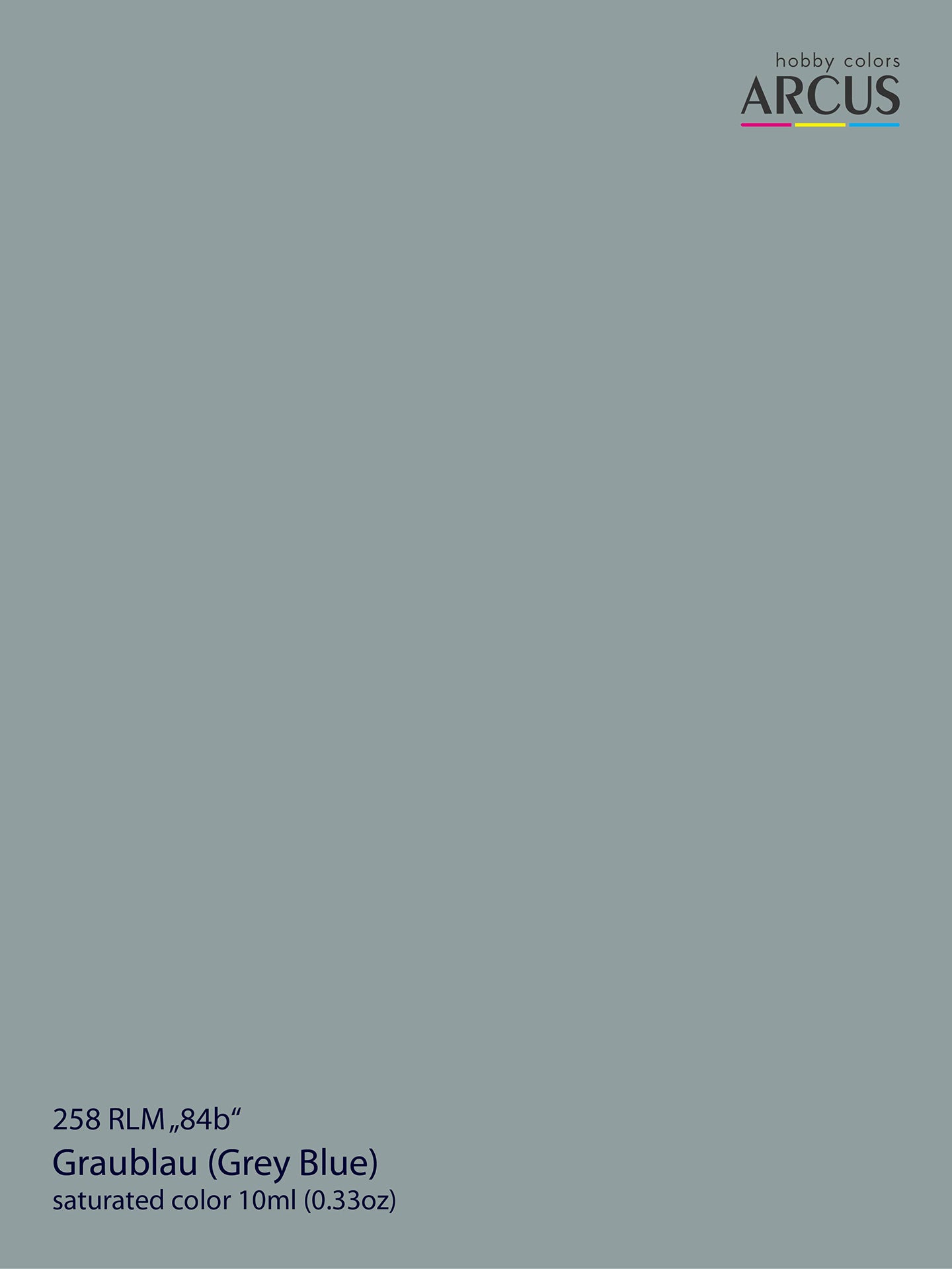 258 RLM "84b" Graublau