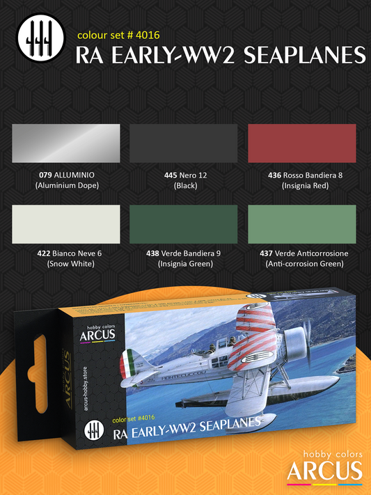 Paint Set 4016 RA Early-WW2 Seaplanes