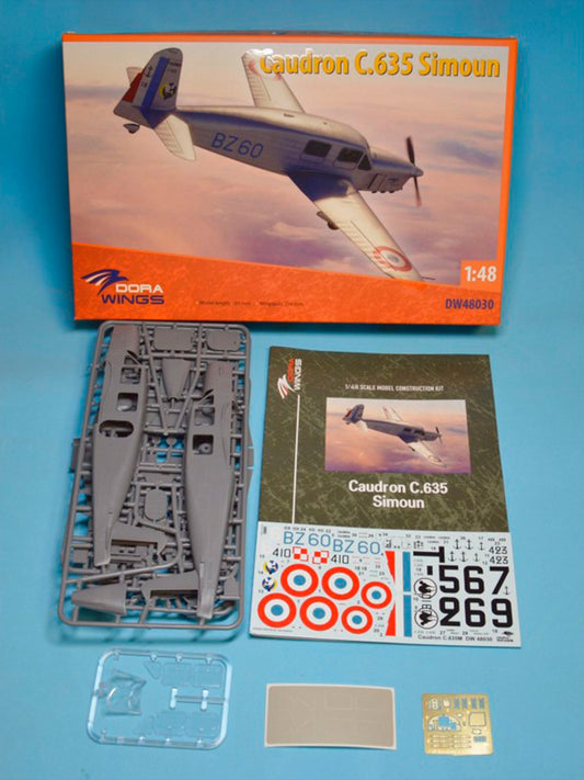 Dorawings DW48030 Caudron C.635 Simoun - 1/48 scale model construction kit