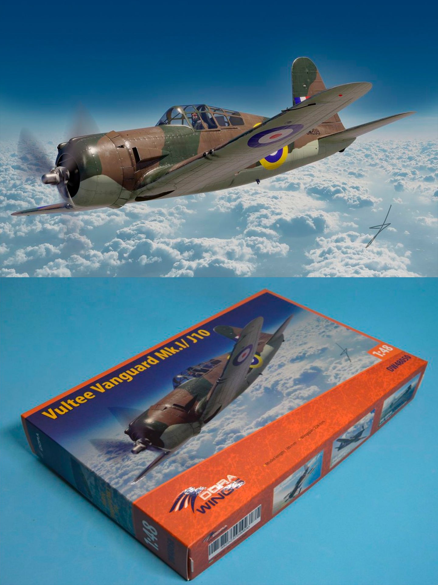 非常に良い】ドラウイングス 1/48 イギリス空軍 パーシヴァル ヴェガ