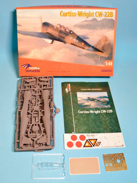 Dorawings DW48036 Curtiss-Wright CW-22B 1/48 scale model construction kit