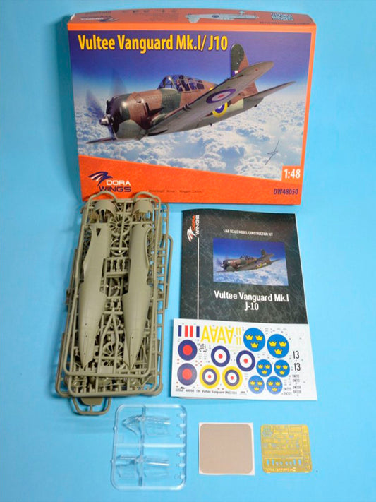Dorawings DW48050 Vultee Vanguard Mk.1/J10 - 1/48 scale model construction kit