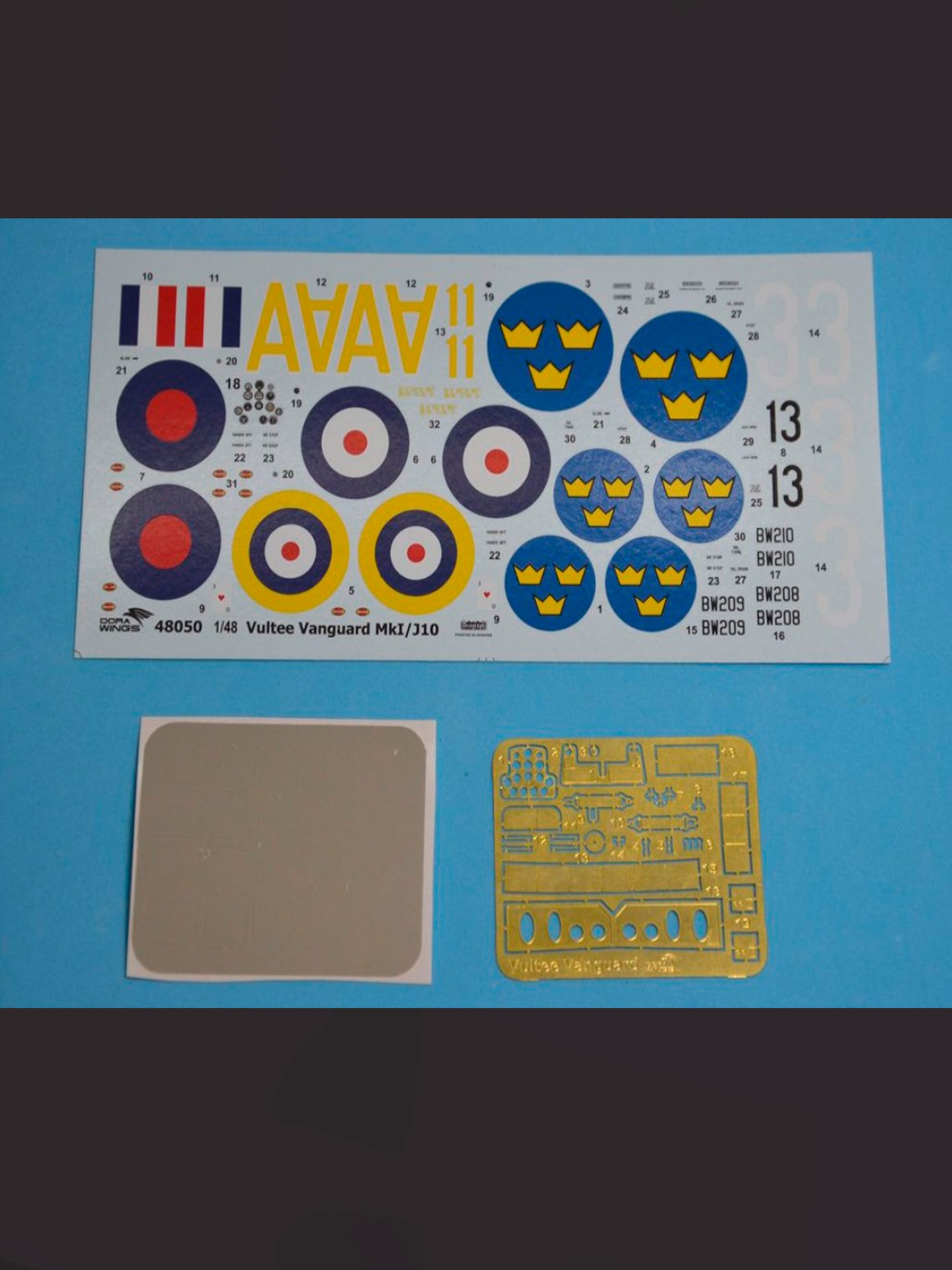 Dorawings DW48050 Vultee Vanguard Mk.1/J10 - 1/48 scale model construction kit