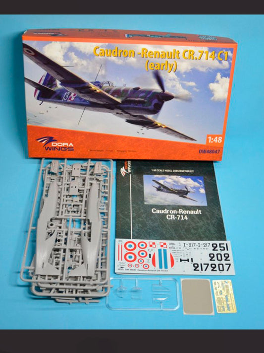 Dorawings DW48047 Caudron -Renault CR.714C.1 (early) - 1/48 scale model construction kit