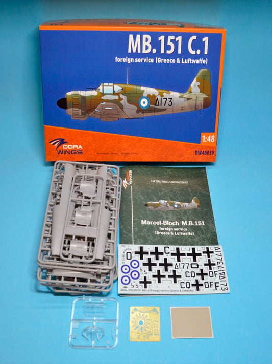 Dorawings DW48039 MB.151 C.1 - 1/48 scale model construction kit