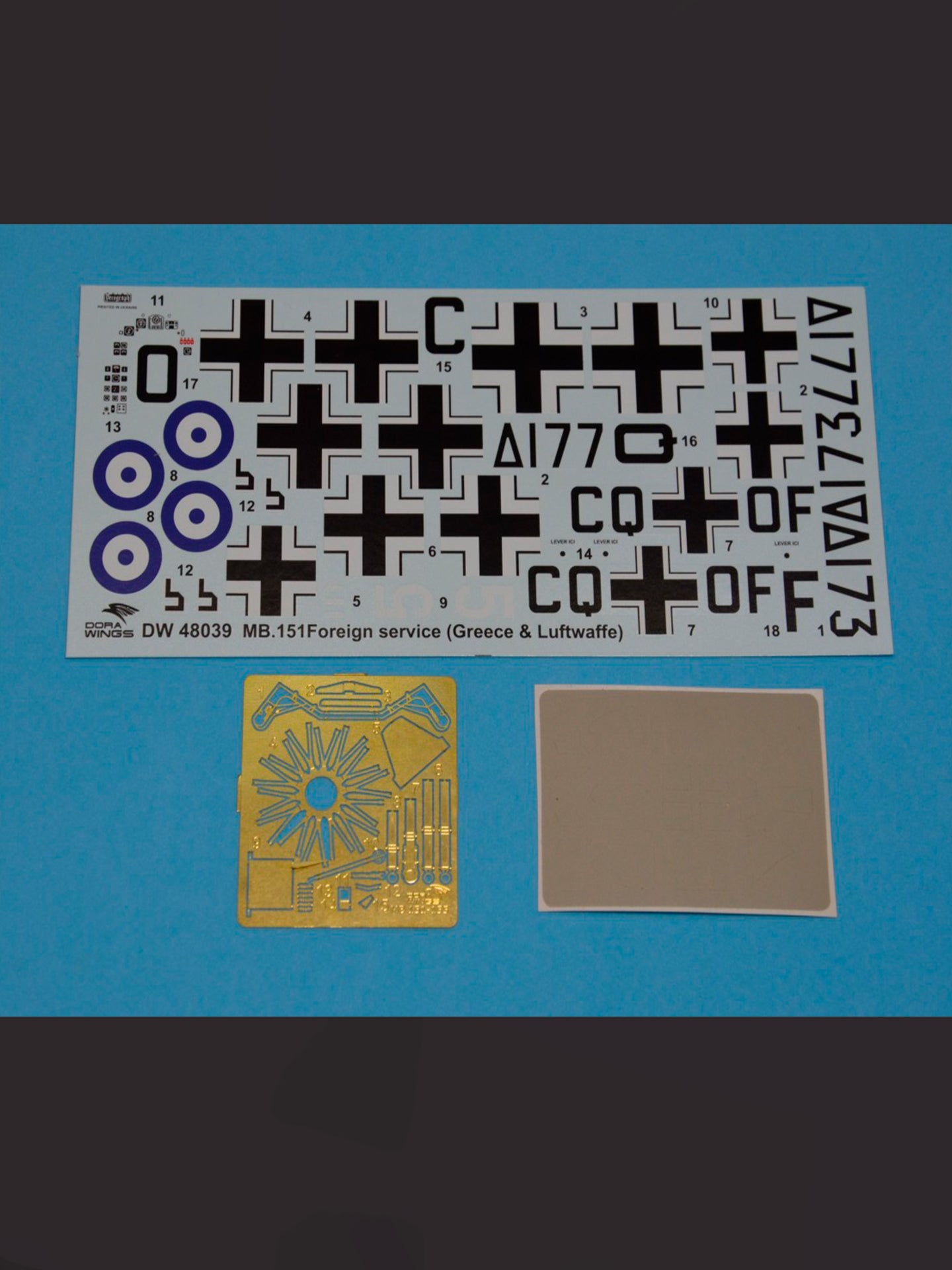 Dorawings DW48039 MB.151 C.1 - 1/48 scale model construction kit