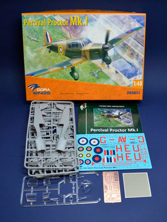 Dorawings DW48035 Percival Proctor Mk.I - 1/48 scale model construction kit