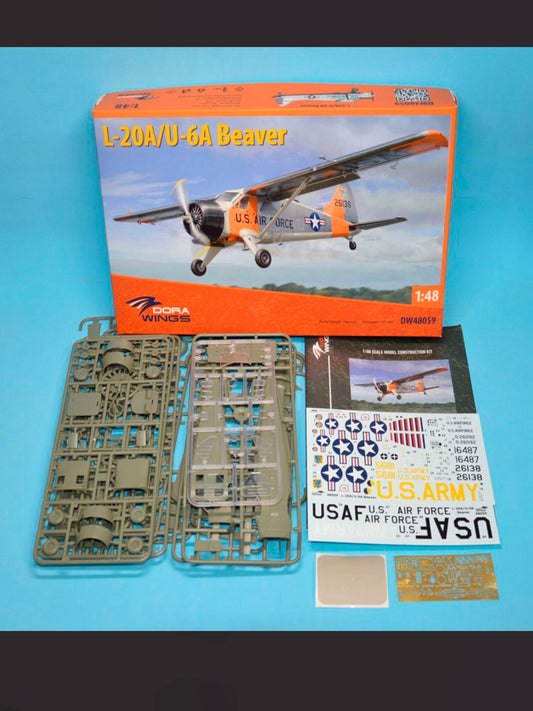 Dorawings DW48059 L-20A/U-6A Beaver - 1/48 scale model construction kit