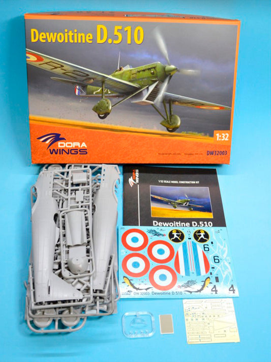 Dorawings DW32003 Dewoitine D.510 - 1/32 scale model construction kit