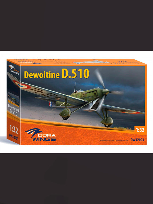 Dorawings DW32003 Dewoitine D.510 - 1/32 scale model construction kit