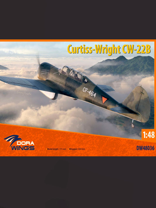 Dorawings DW48036 Curtiss-Wright CW-22B 1/48 scale model construction kit