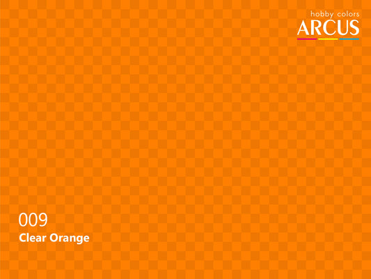 Arcus 009 Clear Orange color sample