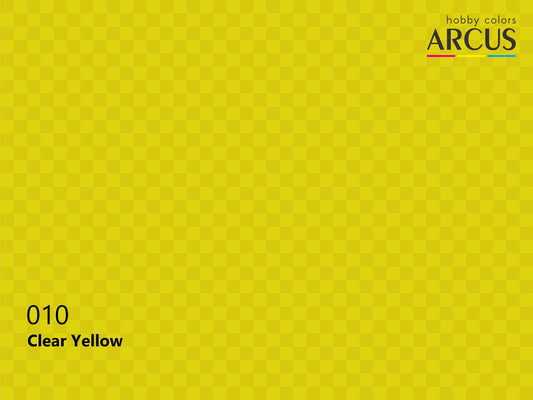 Arcus 010 Clear Yellow color sample