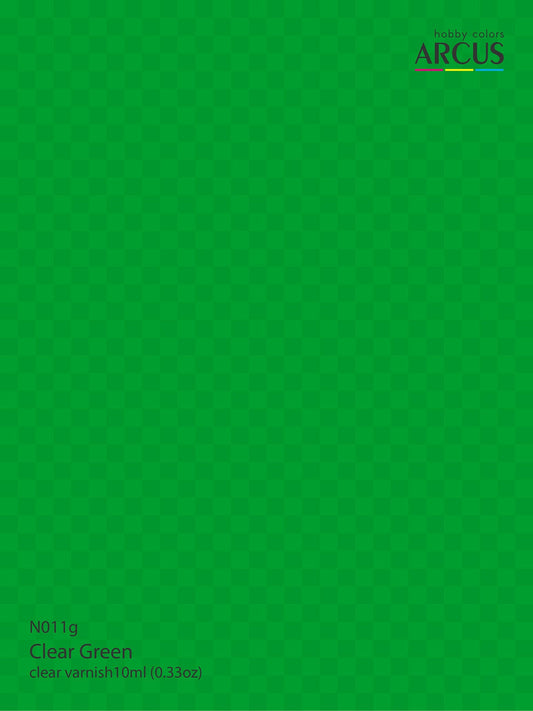 Arcus 011 Clear Green color sample