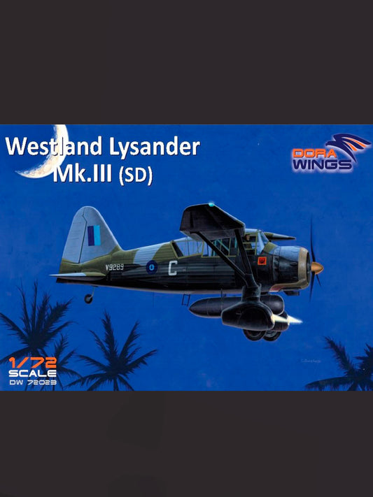 Dorawings DW72023 Westland Lysander Mk.III (SD) scale models kit - 1/72 scale models kit