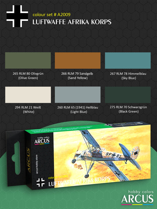 набір 2009 Люфтваффе Африканський корпус