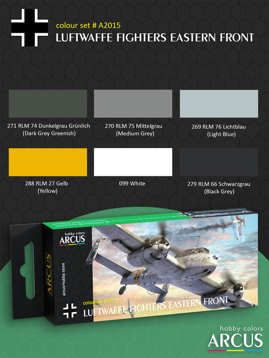 комплект 2015 Люфтваффе Винищувачі Східного фронту