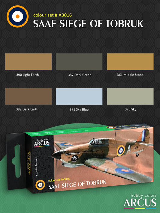 Paint Set 3016 SAAF Siege of Tobruk
