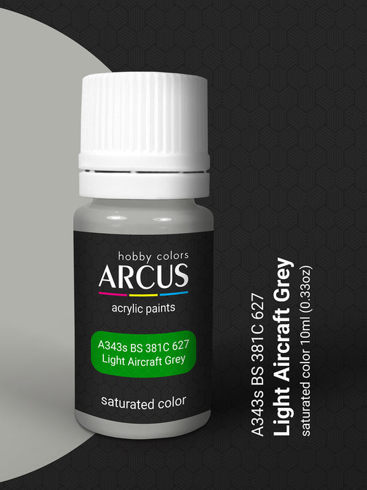 343 BS 381C 627 Light Aircraft Grey