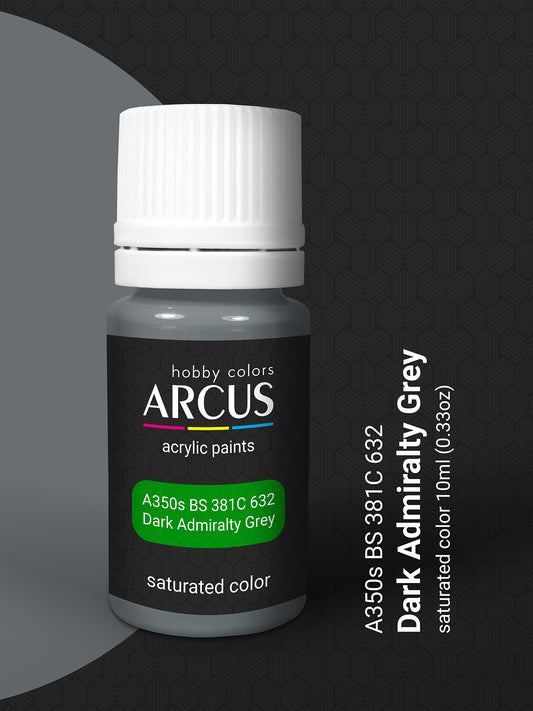 350 BS 381C 632 Dark Admiralty Grey