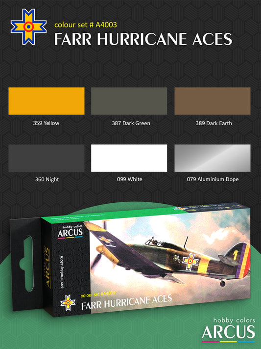 набір 4003 FARR Hurricane Aces