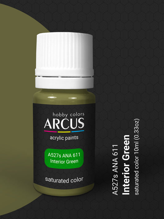 527 ANA 611 Interior Green