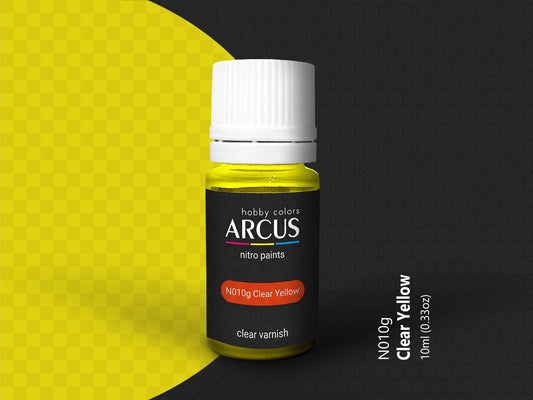 Arcus N010g Clear Yellow nitro varnish
