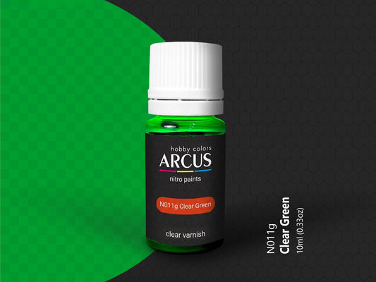 Arcus N011g Clear Green nitro varnish