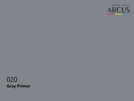 Arcus 020 Grey Primer color sample