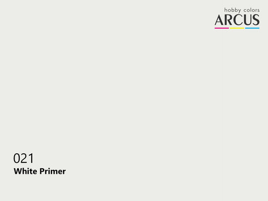 Arcus 021 White Primer color sample