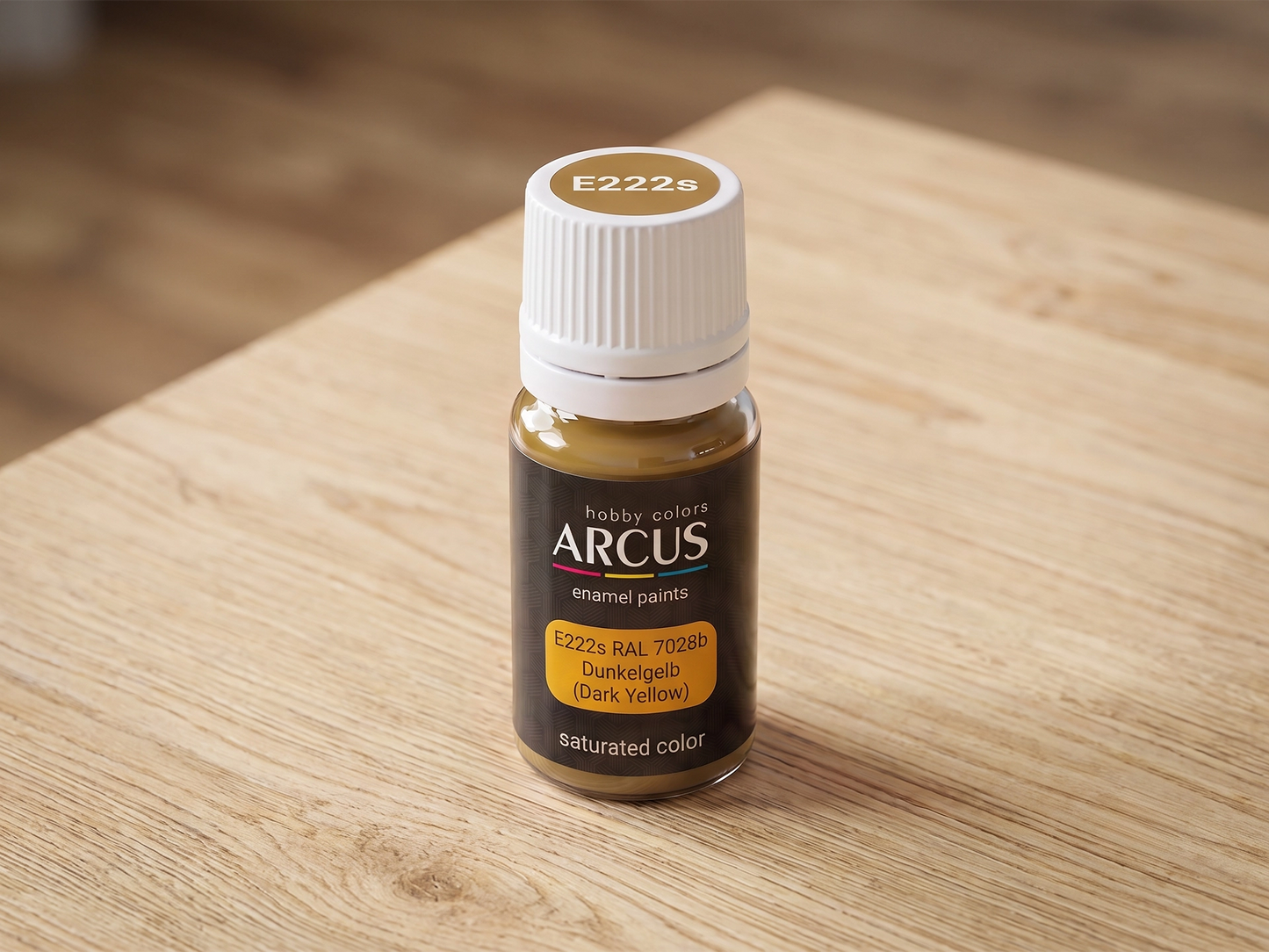 Arcus 222 Dark Yellow bottle