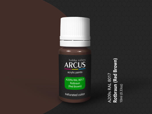 Arcus 209 red brown acrylic