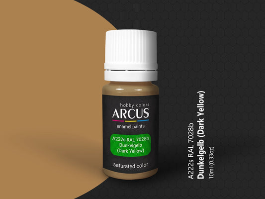 Arcus 222 dark yellow acrylic