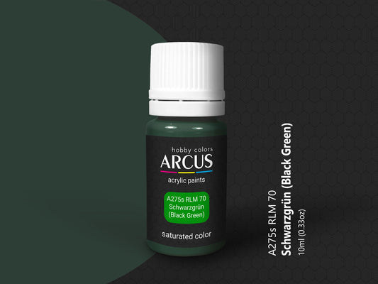 Arcus 275 black green acrylic