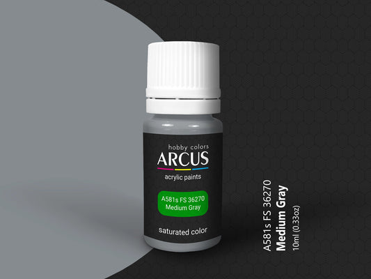 Arcus 581 medium gray acrylic