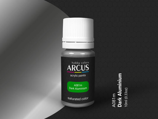 Arcus 081 Dark Aluminium acryli metallic