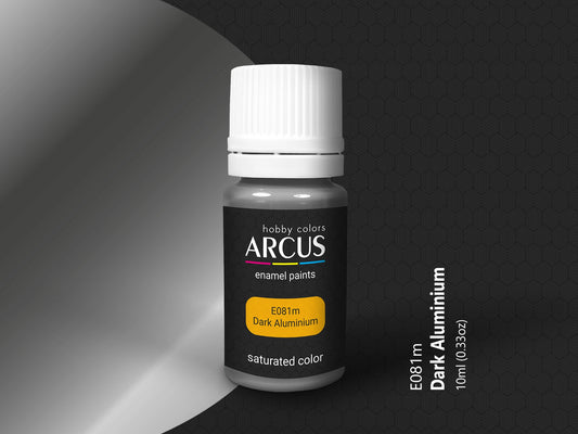 Arcus 081 Dark Aluminium enamel metallic