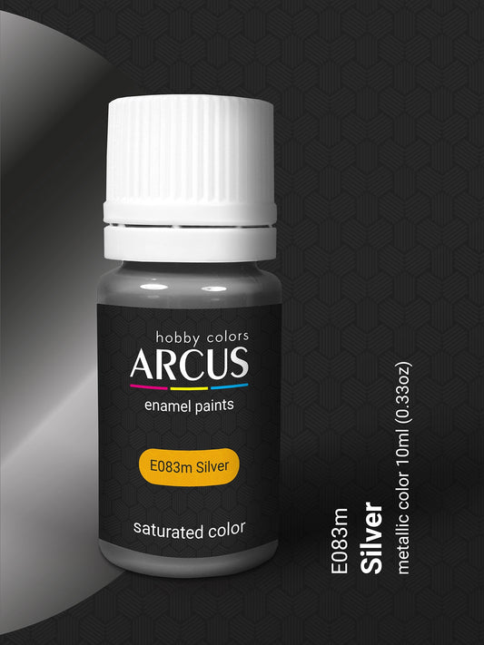 Arcus 083 Silver enamel metallic