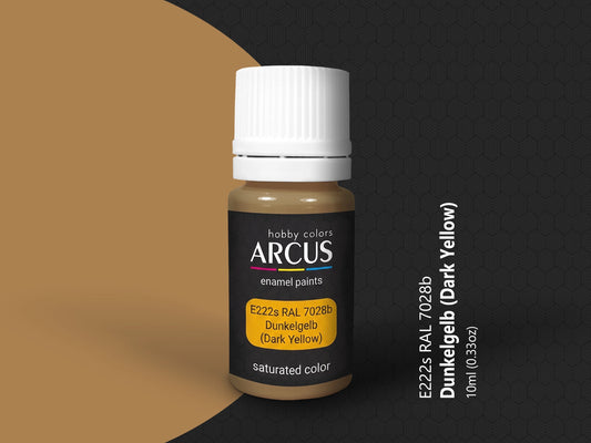 Arcus 222 dark yellow enamel