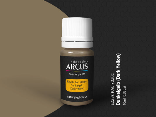 Arcus 223 dark yellow enamel