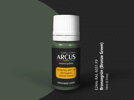 Arcus 244 bronze green enamel